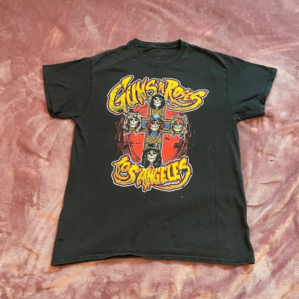 Guns N’ Roses 2017 Original Tour Shirt Size Medium NOT IN THIS‎ LIFETIME Skull
